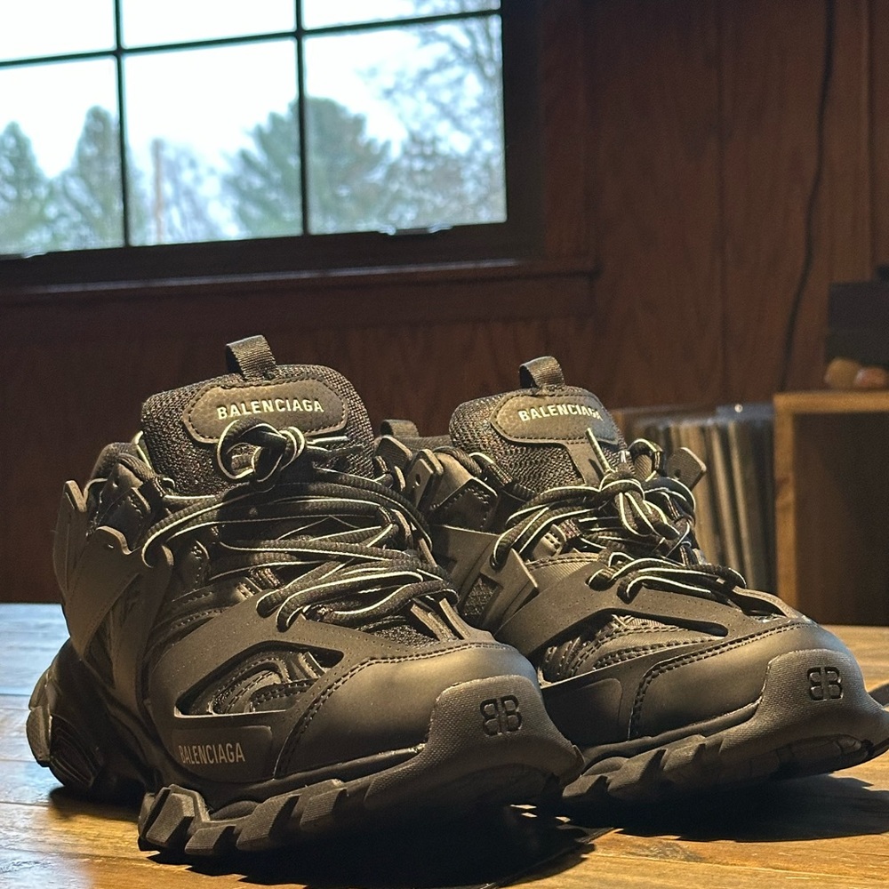Balenciaga Men's Black Sneakers